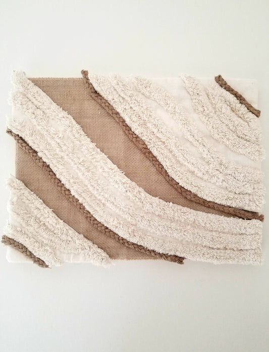 Cadre, Toile de Jute, Tissu à Franges