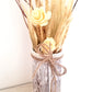 Vase et Cadre Assortis, Fleurs Séchées