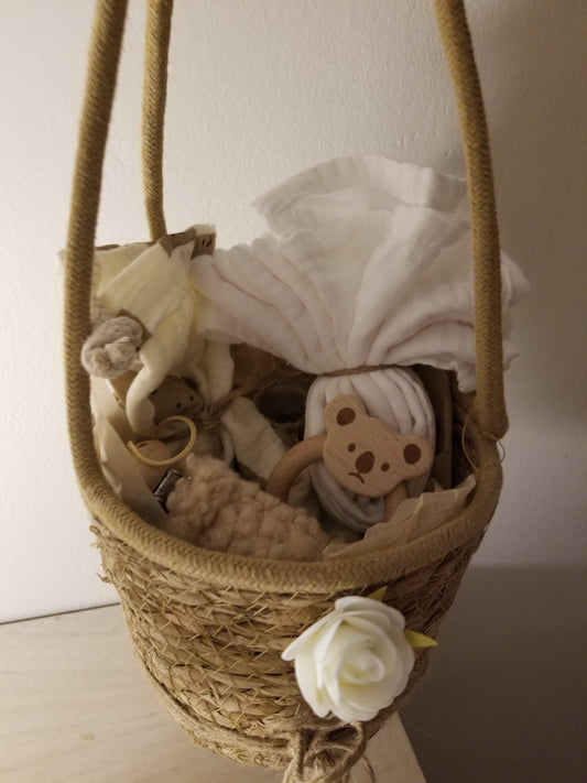 Cadeau pour Bébé, Corbeille Suspendue, Accessoires Bébé
