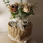 Vase et Panière,  Décoration Florale