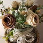 Vase et Panière,  Décoration Florale