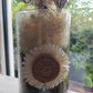 Vase, Décoré, Fleurs Séchées