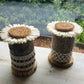 Deux Pots en Bois, Rosace