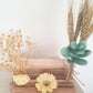 Petites Palettes Bois , Fleurs Séchées