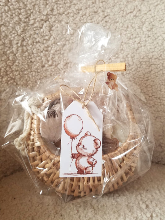 Cadeau Pour Bébé,  Panier en  Osier