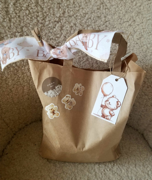 Cadeau Pour Bébé,  Corbeille Osier