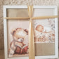 Cadeau Pour Bébé, Cadre Contour Blanc