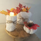 Plateau Cocooning, vase, Bougeoir , Citrouille